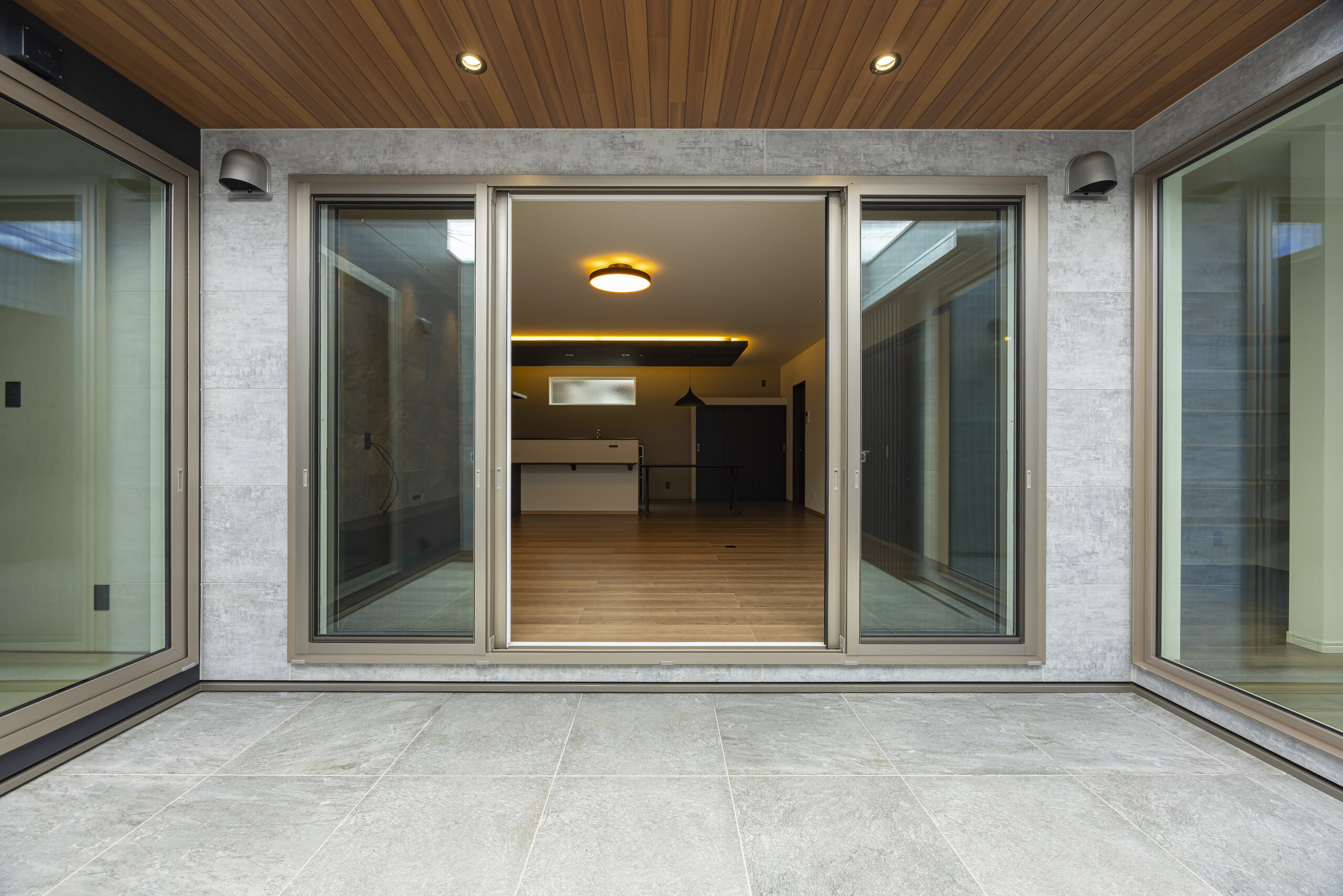 １階で生活が完結できるお家