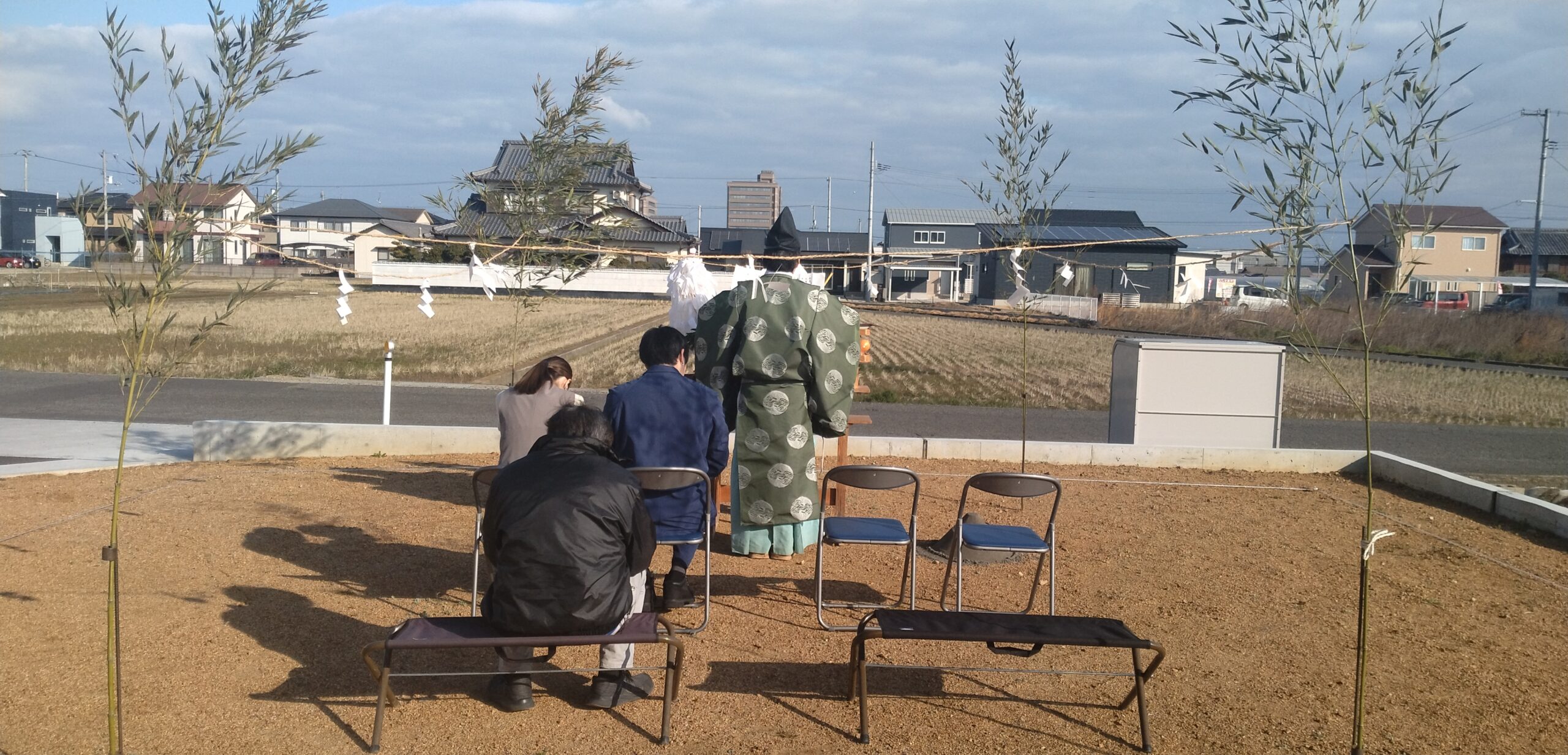 地鎮祭を行いました